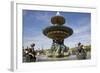 France, Paris, Concorde Square, Fountain of River Commerce and Navigation-Samuel Magal-Framed Photographic Print