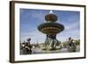 France, Paris, Concorde Square, Fountain of River Commerce and Navigation-Samuel Magal-Framed Photographic Print