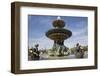 France, Paris, Concorde Square, Fountain of River Commerce and Navigation-Samuel Magal-Framed Photographic Print