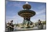 France, Paris, Concorde Square, Fountain of River Commerce and Navigation-Samuel Magal-Mounted Photographic Print