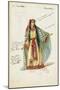 France, Paris, Costume Sketch for Azucena in the Troubadour-Giuseppe Verdi-Mounted Giclee Print