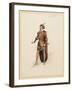 France, Paris, Costume Sketch for Guillame for Performance William Tell, at Paris Opera Garnier-null-Framed Giclee Print