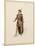 France, Paris, Costume Sketch for Guillame for Performance William Tell, at Paris Opera Garnier-null-Mounted Giclee Print