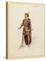 France, Paris, Costume Sketch for Guillame for Performance William Tell, at Paris Opera Garnier-null-Stretched Canvas