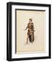 France, Paris, Costume Sketch for Guillame for Performance William Tell, at Paris Opera Garnier-null-Framed Giclee Print