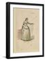 France, Paris, Costume Sketch for Leonora in the Troubadour-Giuseppe Zauli-Framed Giclee Print