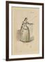 France, Paris, Costume Sketch for Leonora in the Troubadour-Giuseppe Zauli-Framed Giclee Print