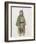 France, Paris, Costume Sketch for Pong in Oper Turandot-Giacomo Puccini-Framed Giclee Print