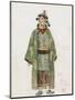 France, Paris, Costume Sketch for Pong in Oper Turandot-Giacomo Puccini-Mounted Giclee Print