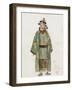 France, Paris, Costume Sketch for Pong in Oper Turandot-Giacomo Puccini-Framed Giclee Print