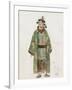 France, Paris, Costume Sketch for Pong in Oper Turandot-Giacomo Puccini-Framed Giclee Print