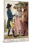 France, Paris, English Middle Class Couple-null-Mounted Giclee Print