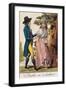 France, Paris, English Middle Class Couple-null-Framed Giclee Print