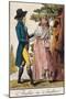 France, Paris, English Middle Class Couple-null-Mounted Giclee Print