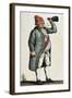 France, Paris, French Revolution, Long Live the Nation! Caricature of King Louis XVI-null-Framed Giclee Print