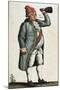 France, Paris, French Revolution, Long Live the Nation! Caricature of King Louis XVI-null-Mounted Giclee Print