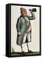 France, Paris, French Revolution, Long Live the Nation! Caricature of King Louis XVI-null-Framed Stretched Canvas