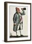 France, Paris, French Revolution, Long Live the Nation! Caricature of King Louis XVI-null-Framed Premium Giclee Print