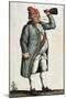 France, Paris, French Revolution, Long Live the Nation! Caricature of King Louis XVI-null-Mounted Premium Giclee Print