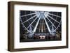 France, Paris, Ile De France, Tuileries, Place De La Concorde, Ferris Wheel, Detail, Evening-Rainer Mirau-Framed Photographic Print