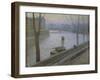 France, Paris, Ile Saint-Louis-Scipione Pulzone-Framed Giclee Print