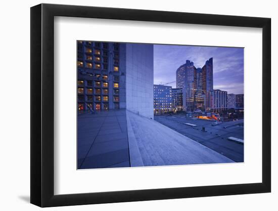 France, Paris, La Defense, High Rises-Rainer Mirau-Framed Photographic Print