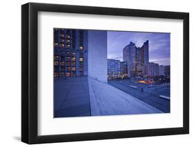 France, Paris, La Defense, High Rises-Rainer Mirau-Framed Photographic Print