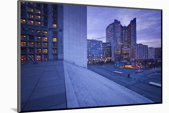 France, Paris, La Defense, High Rises-Rainer Mirau-Mounted Photographic Print