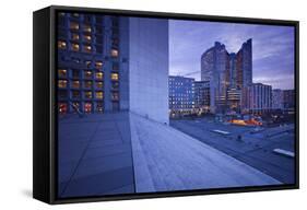 France, Paris, La Defense, High Rises-Rainer Mirau-Framed Stretched Canvas