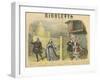 France, Paris, Lithograph Depicting Final Act of "Rigoletto"-Giuseppe Verdi-Framed Giclee Print