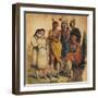 France, Paris, Native Americans in 1850-null-Framed Giclee Print