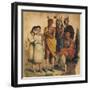 France, Paris, Native Americans in 1850-null-Framed Giclee Print