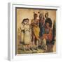 France, Paris, Native Americans in 1850-null-Framed Giclee Print