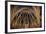 France, Paris, Notre Dame Cathedral, Lower Church, Apse, Ribbed Vaulted Ceiling-Samuel Magal-Framed Photographic Print