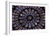 France, Paris, Notre Dame, Rose Window-null-Framed Photographic Print