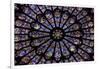 France, Paris, Notre Dame, Rose Window-null-Framed Photographic Print