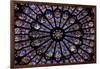 France, Paris, Notre Dame, Rose Window-null-Framed Photographic Print