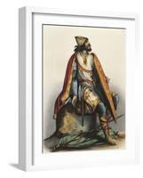 France, Paris, Portrait of Charles Martel-null-Framed Giclee Print