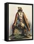 France, Paris, Portrait of Charles Martel-null-Framed Stretched Canvas