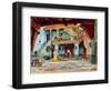 France, Paris, Reconstruction of the Scenes-null-Framed Giclee Print