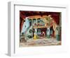France, Paris, Reconstruction of the Scenes-null-Framed Giclee Print