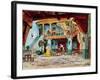 France, Paris, Reconstruction of the Scenes-null-Framed Giclee Print