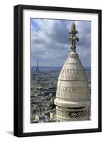 France. Paris. Sacre Coeur. Montmartre. Eiffel Tower-LatitudeStock-Framed Photographic Print