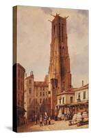 France, Paris, Saint-Jacques Tower by Francois-Etienne Villeret-null-Stretched Canvas