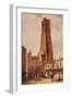 France, Paris, Saint-Jacques Tower by Francois-Etienne Villeret-null-Framed Giclee Print