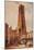 France, Paris, Saint-Jacques Tower by Francois-Etienne Villeret-null-Mounted Giclee Print