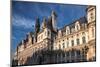 France, Paris, The main facade of Hotel de Ville the city hall of Paris-Bruce Bi-Mounted Photographic Print