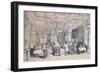 France, Paris, Three Provencal Brothers Restaurant, 1840-null-Framed Giclee Print