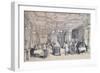 France, Paris, Three Provencal Brothers Restaurant, 1840-null-Framed Giclee Print