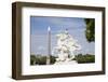 France, Paris, Tuileries Garden, Statue of Hermes (Mercury) with Pegasus-Samuel Magal-Framed Photographic Print